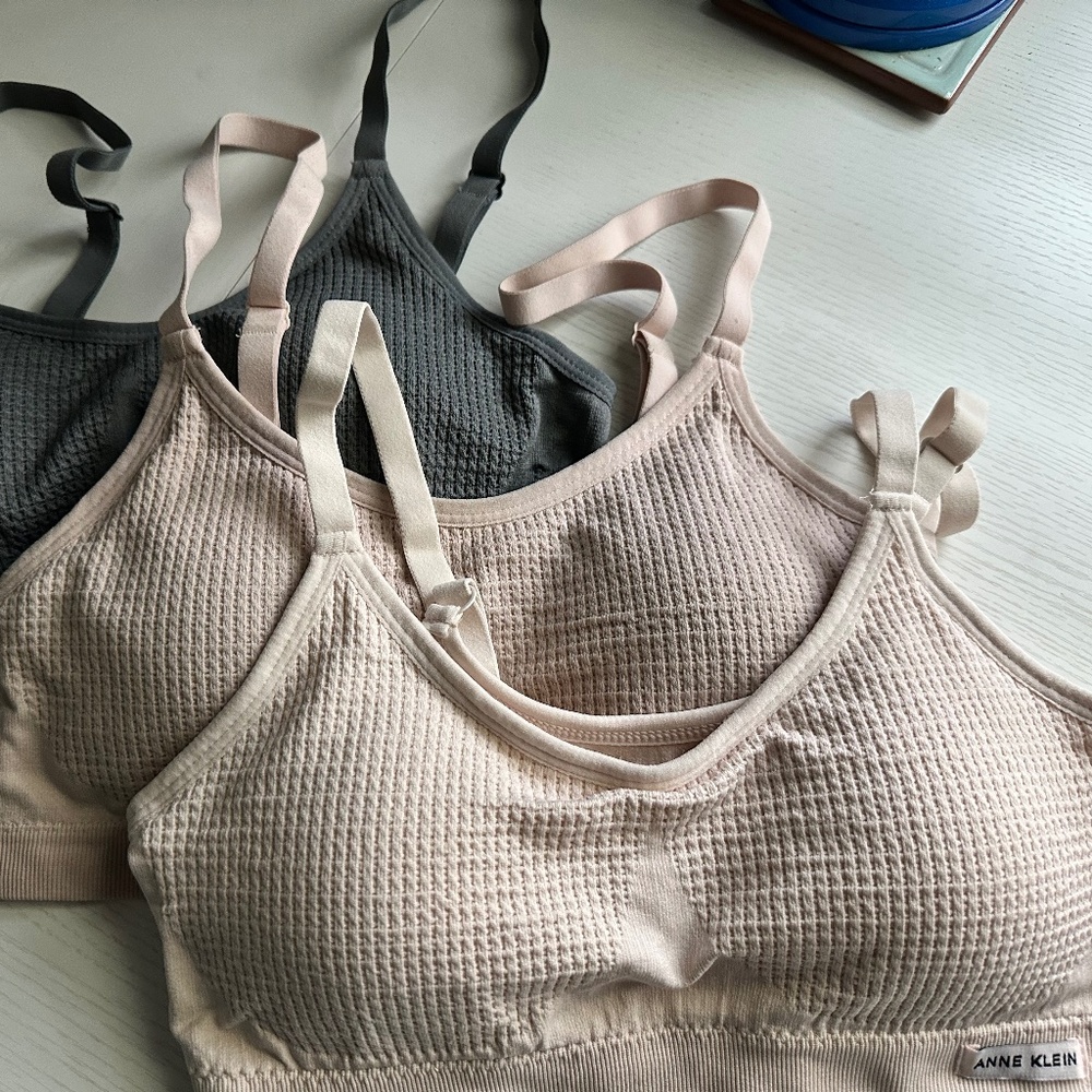 NWOT Anne Klein Bralette 3 Piece Bundle